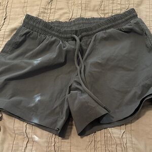 Te Verde Gray Athletic Shorts